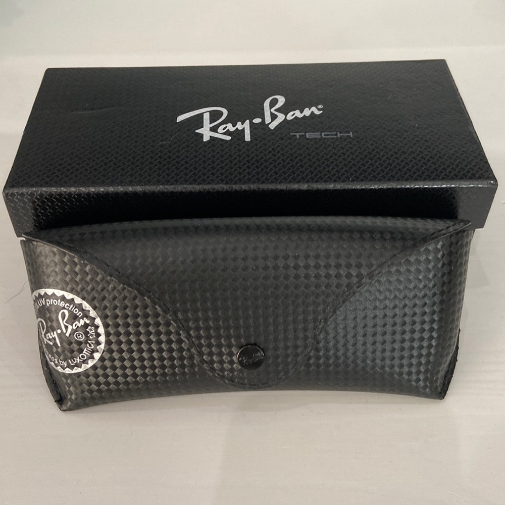 Ray-Ban Tech Carbon Fibre Edition Sunglasses Case and Box New